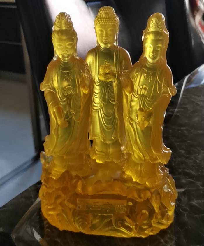 寺庙万佛殿释迦摩尼佛小佛像